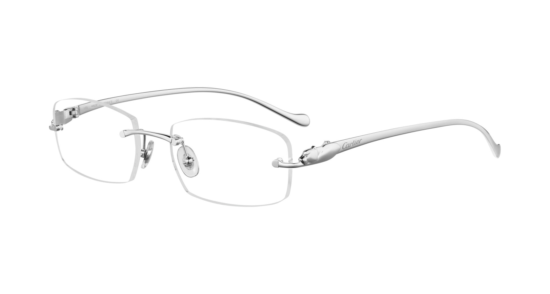 Sunglasses Cartier CT0061O 003 Silver