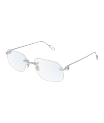 Sunglasses Cartier CT0113O 002 Silver