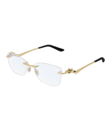 Sunglasses Cartier CT0120OA 001 Gold