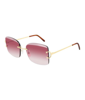 Eyeglasses Cartier CT0007RS 001 Gold