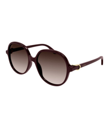 Eyeglasses Cartier CT0350S 003 Burgundy