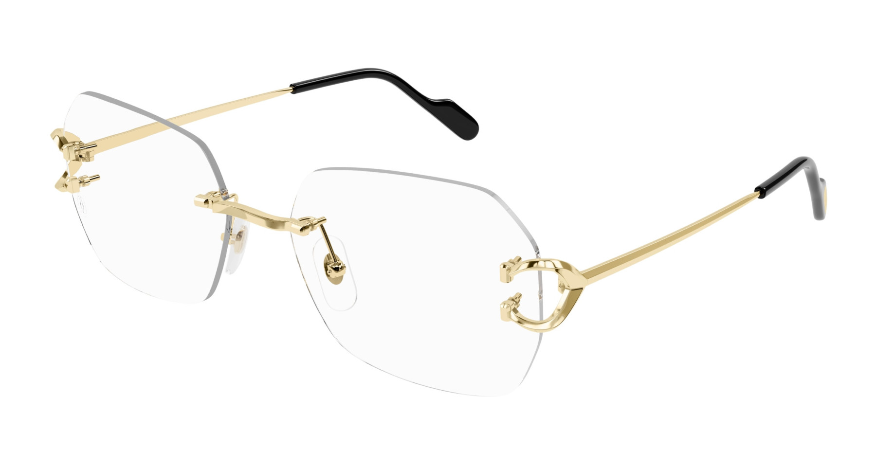 Sunglasses Cartier CT0416O 001 Gold