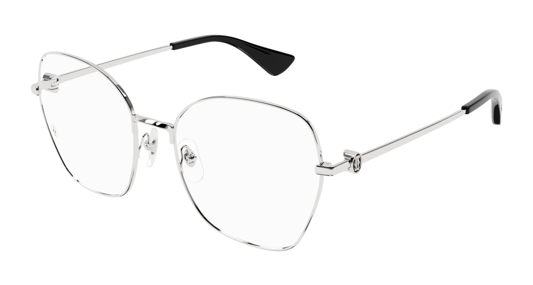 Sunglasses Cartier CT0413O 002 Silver