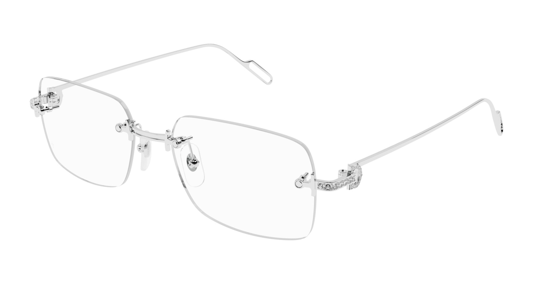 Sunglasses Cartier CT0421O 003 Silver