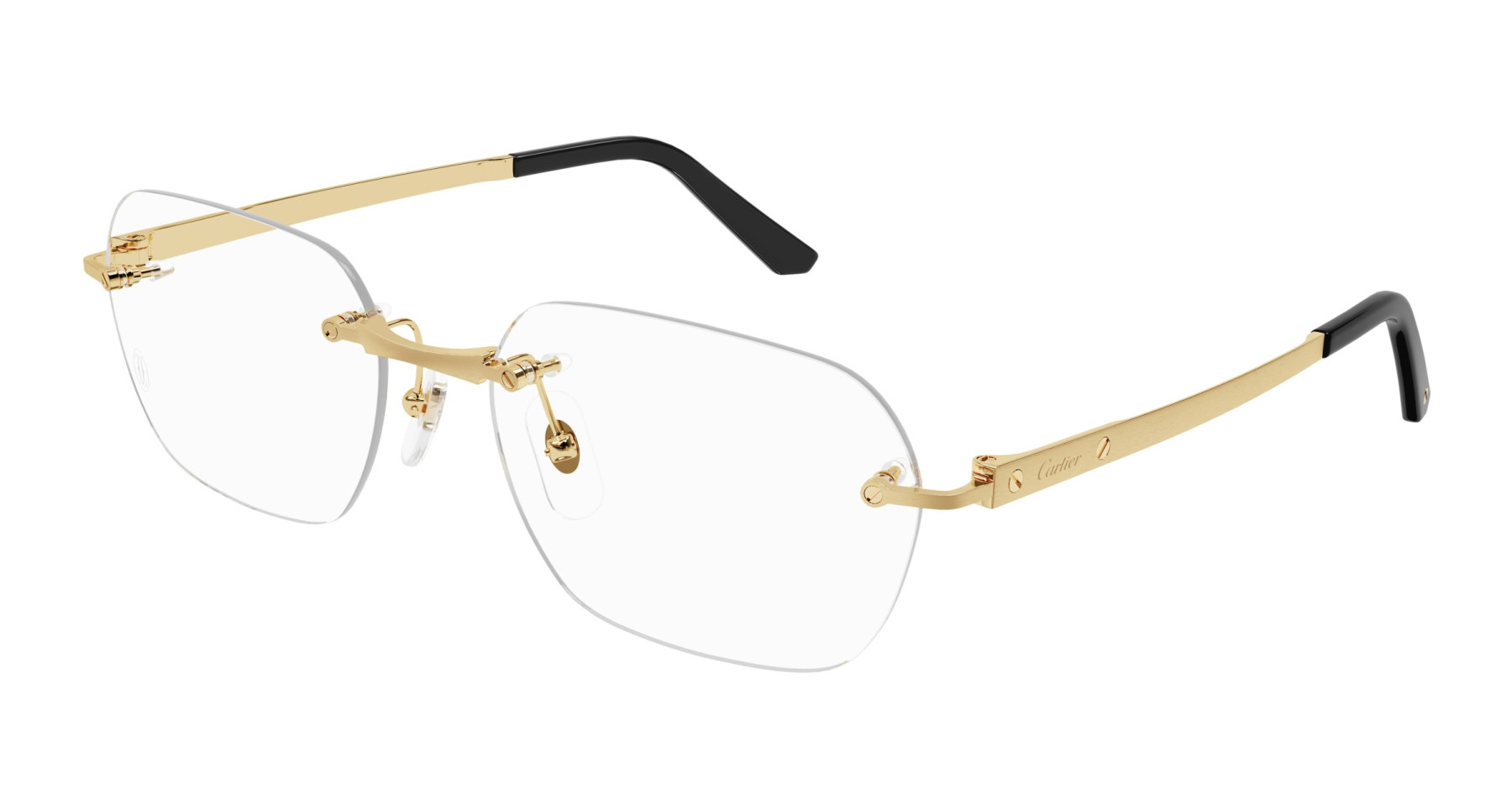 Sunglasses Cartier CT0407O 001 Gold