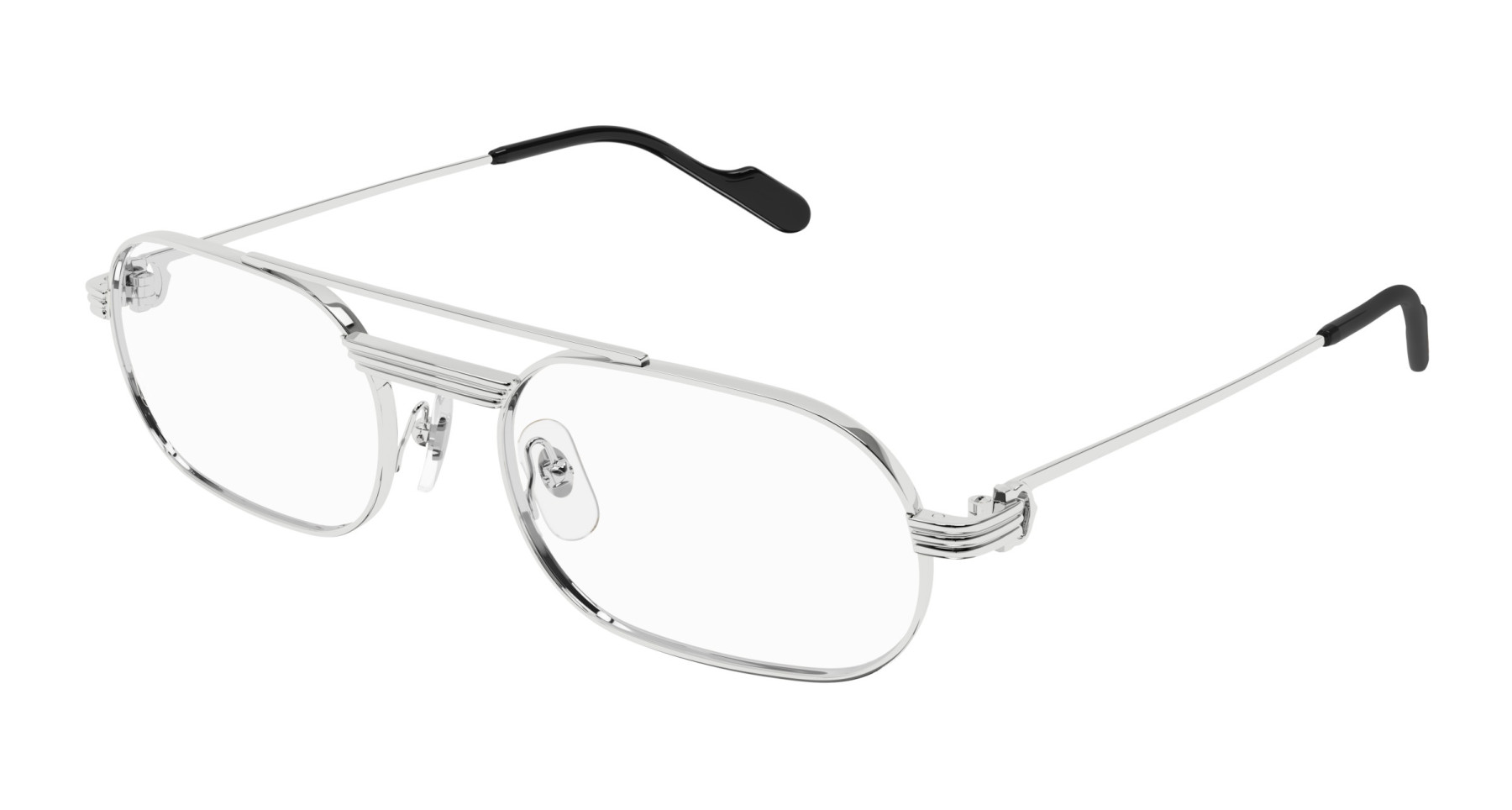 Sunglasses Cartier CT0410O 002 Silver