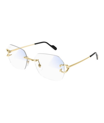 Eyeglasses Cartier CT0416S 001 Gold