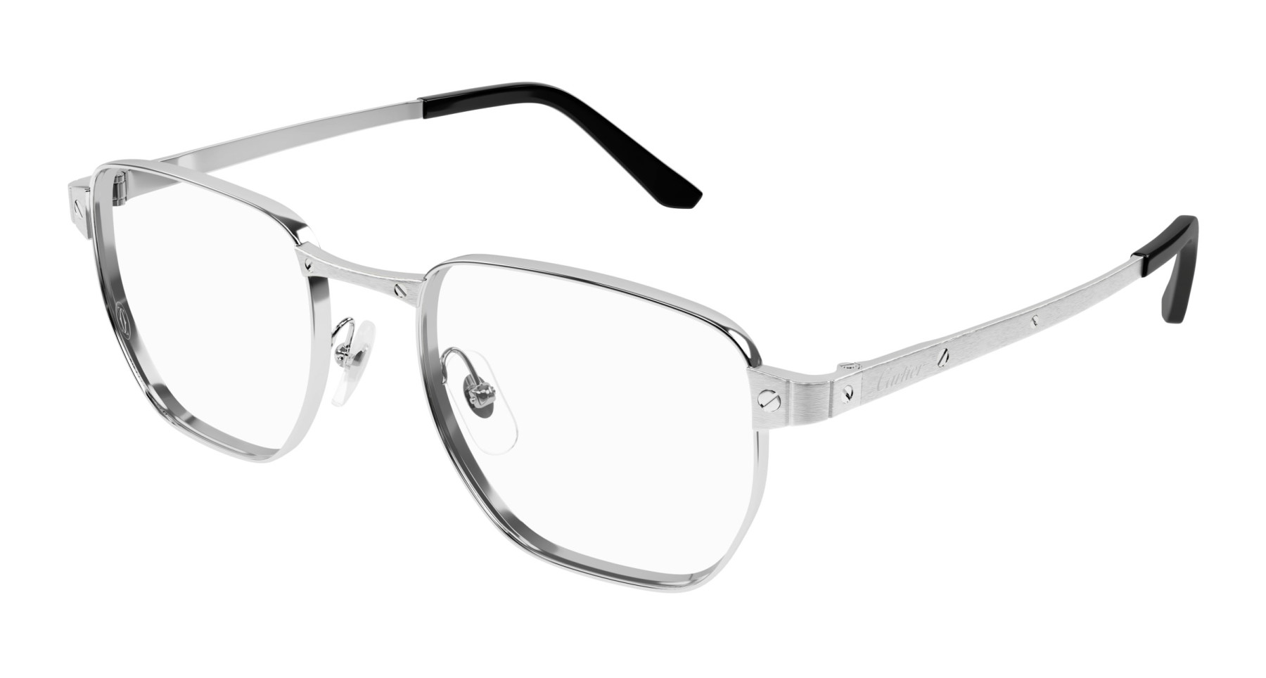 Sunglasses Cartier CT0480O 002 Silver