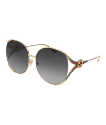 Eyeglasses Gucci GG0225S 001 Gold