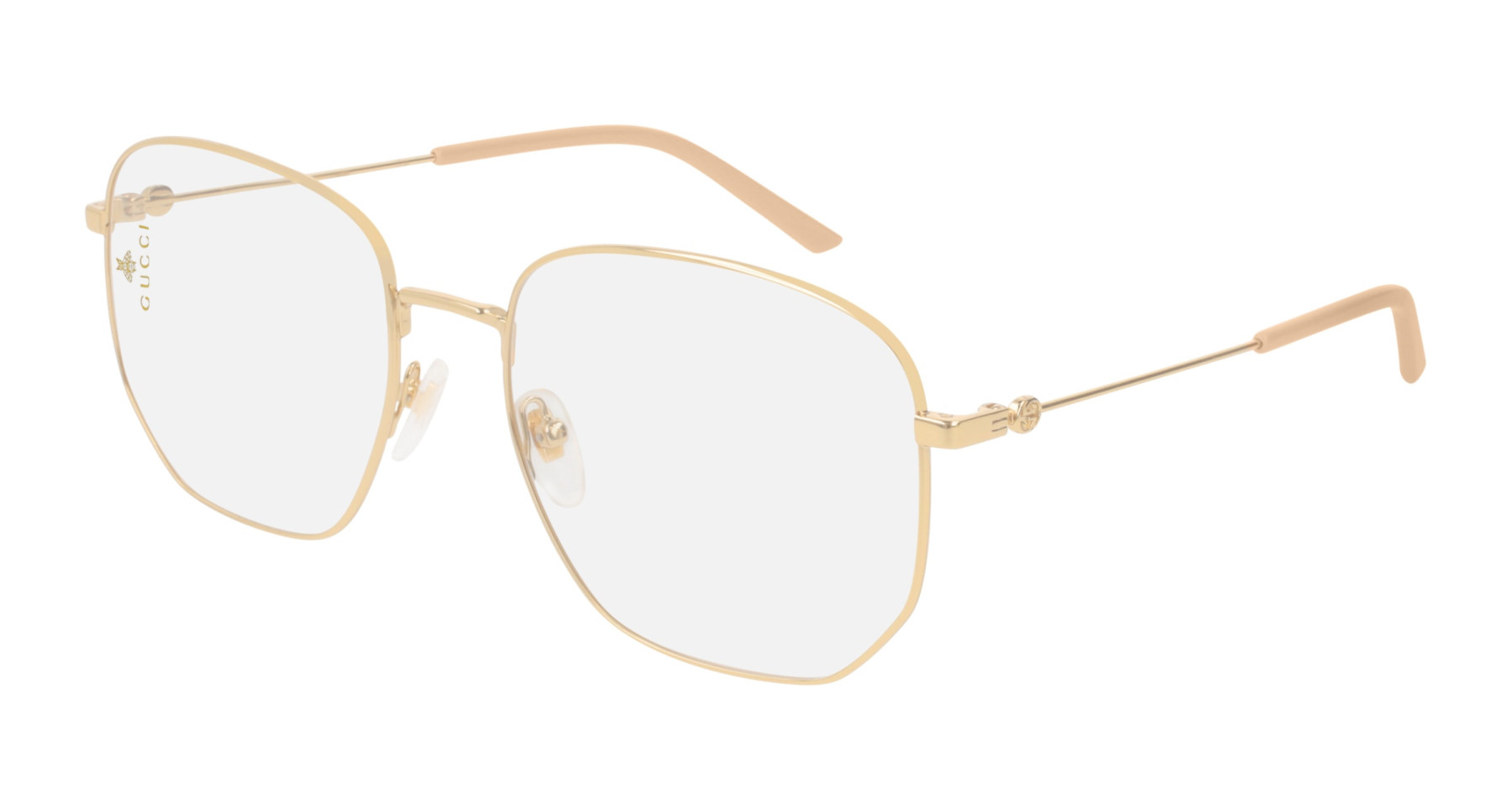 Eyeglasses Gucci GG0396S 001 Gold