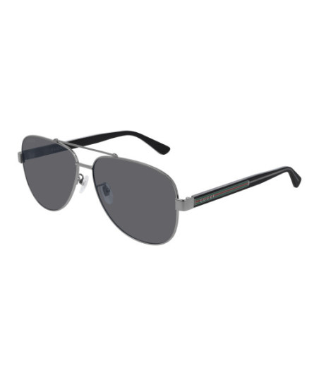 Gucci GG0528S 007 Ruthenium