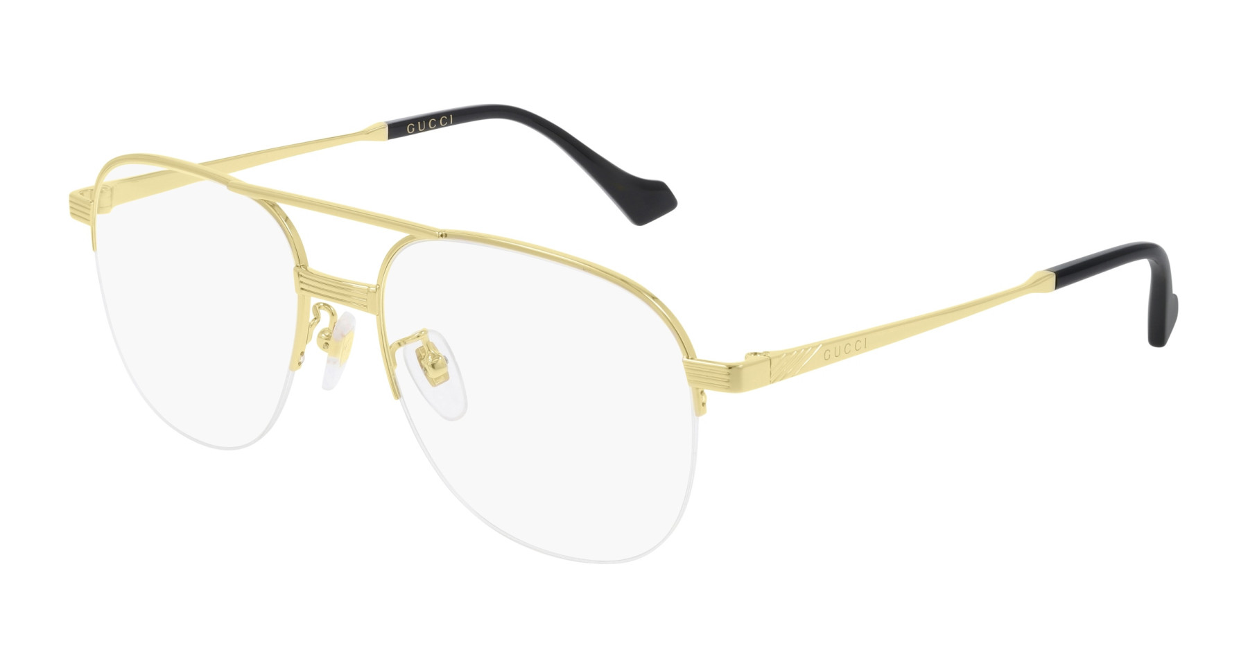 Sunglasses Gucci GG0745O 001 Gold