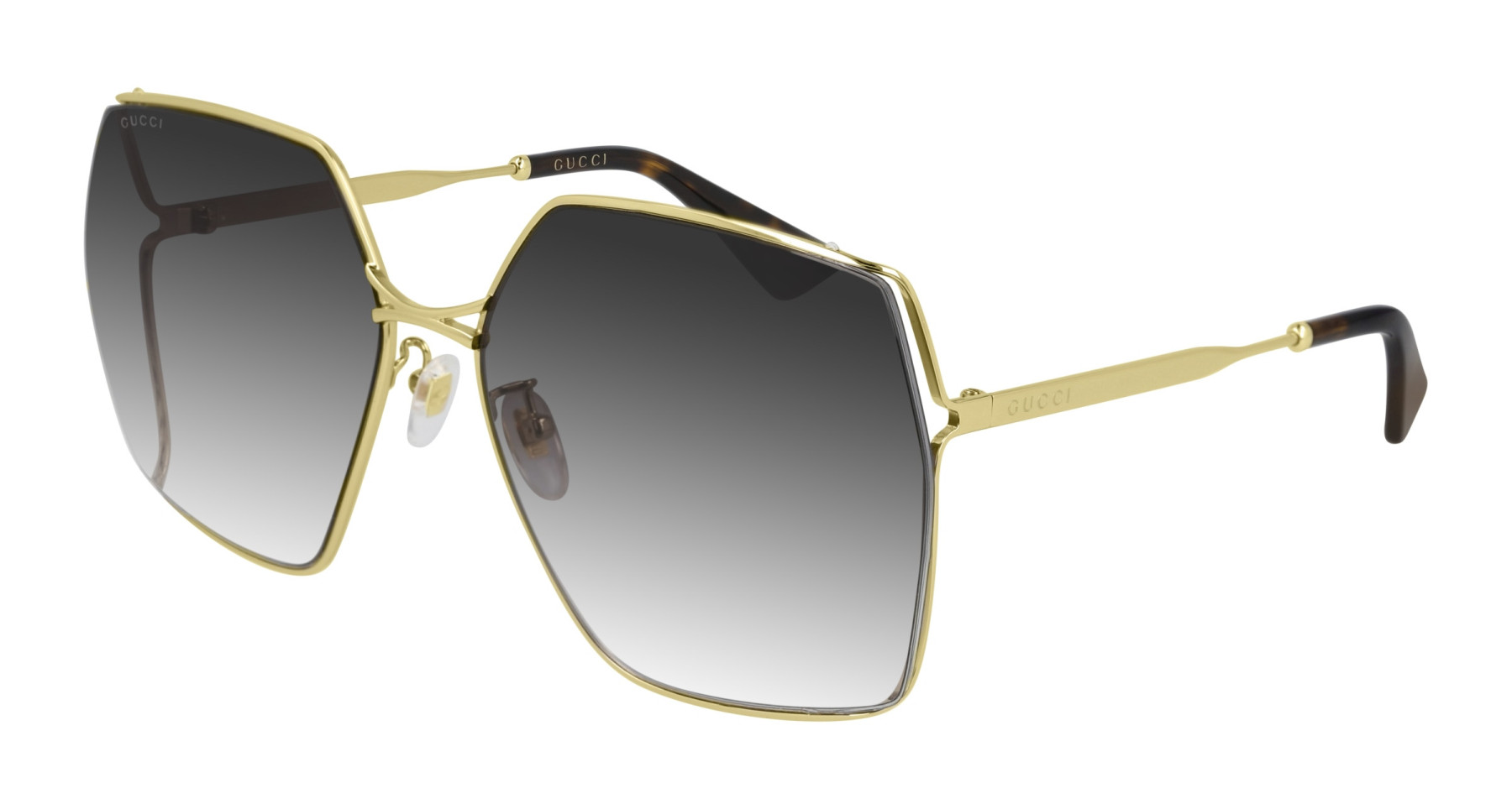 Eyeglasses Gucci GG0817S 001 Gold