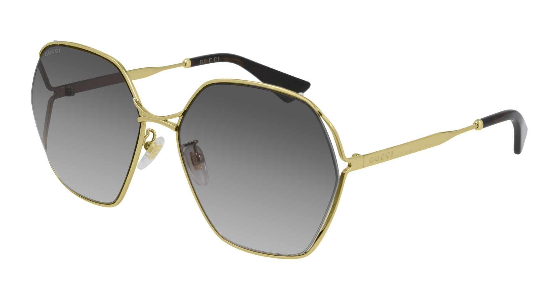 Eyeglasses Gucci GG0818SA 001 Gold