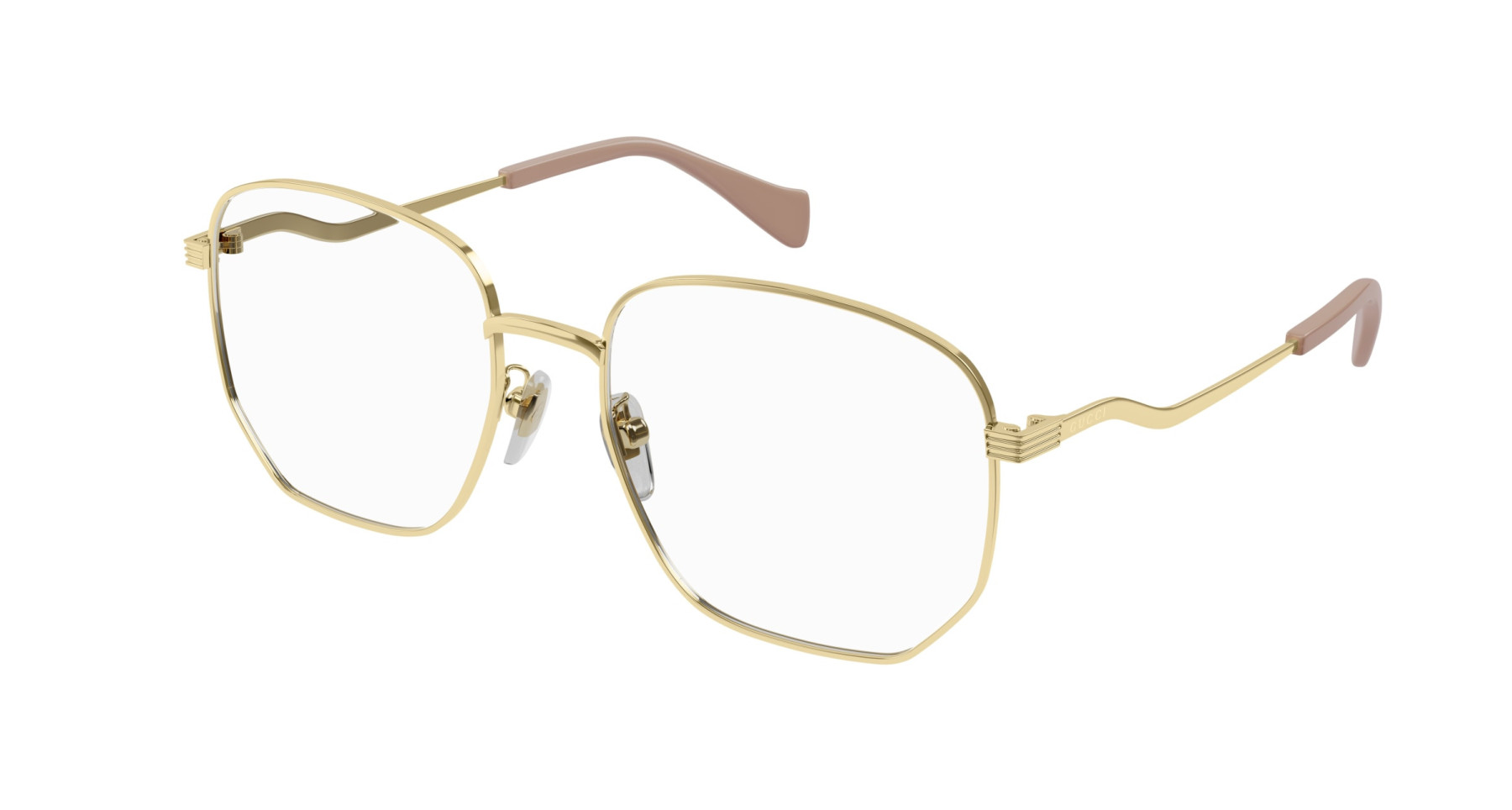 Sunglasses Gucci GG0973O 001 Gold