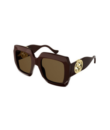 Eyeglasses Gucci GG1022S 007 Brown