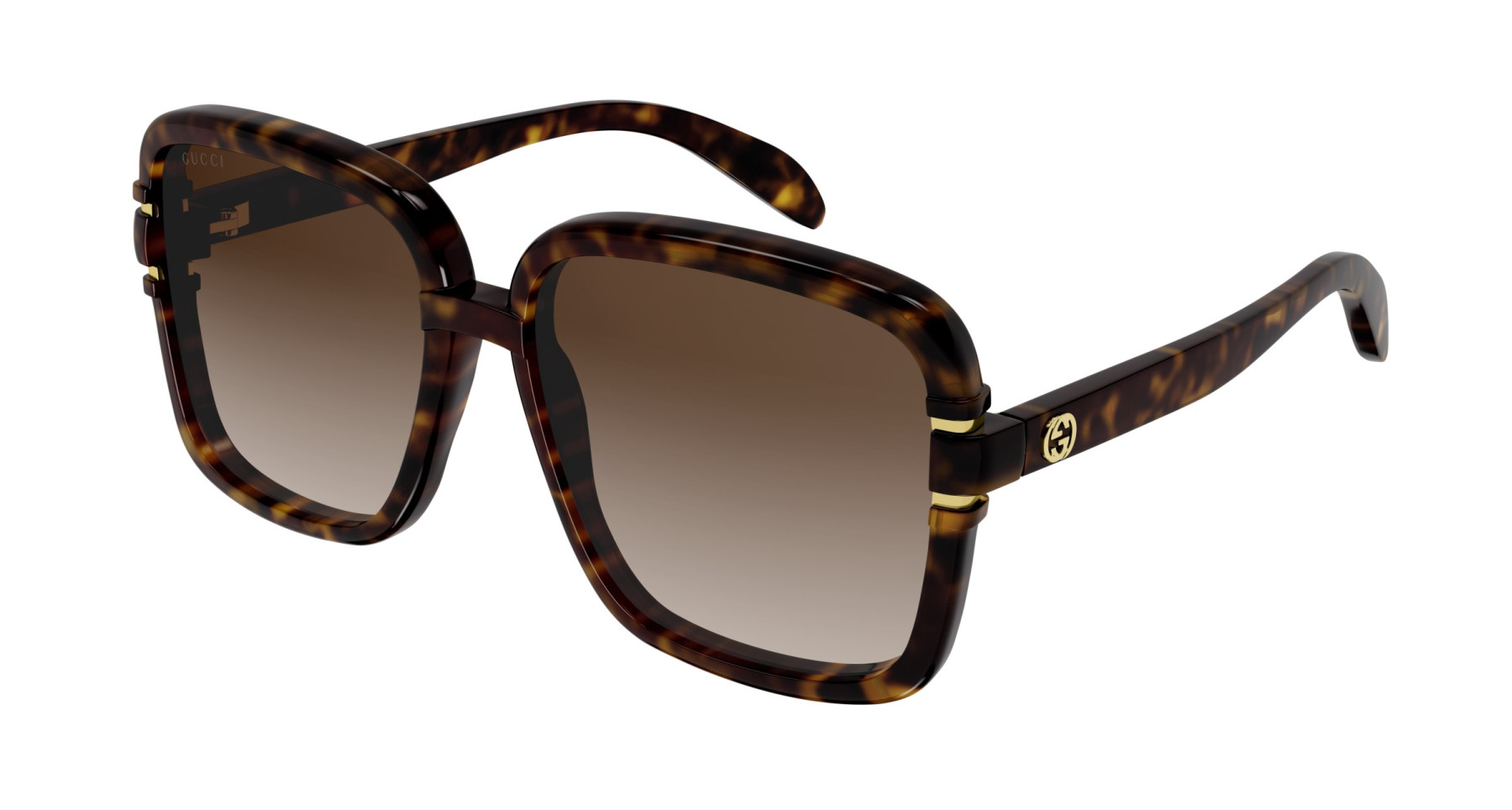 Eyeglasses Gucci GG1066S 002 Havana