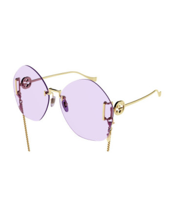 Eyeglasses Gucci GG1203S 001 Gold