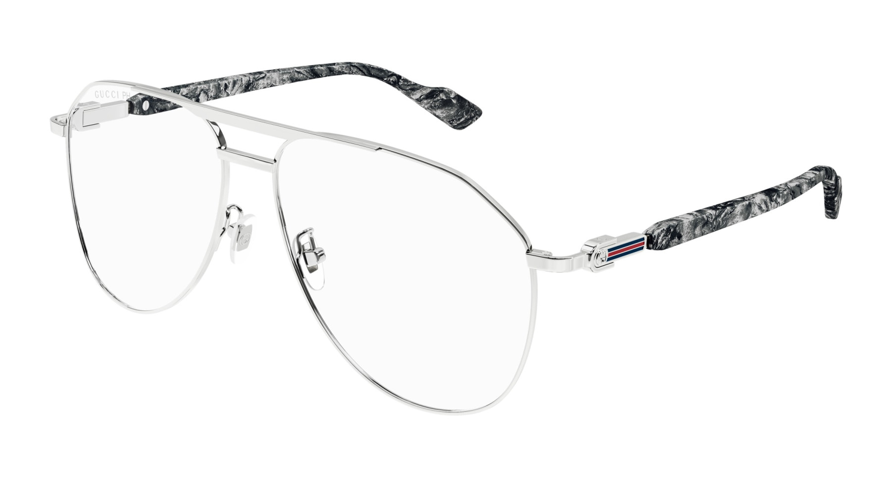 Eyeglasses Gucci GG1220S 006 Silver