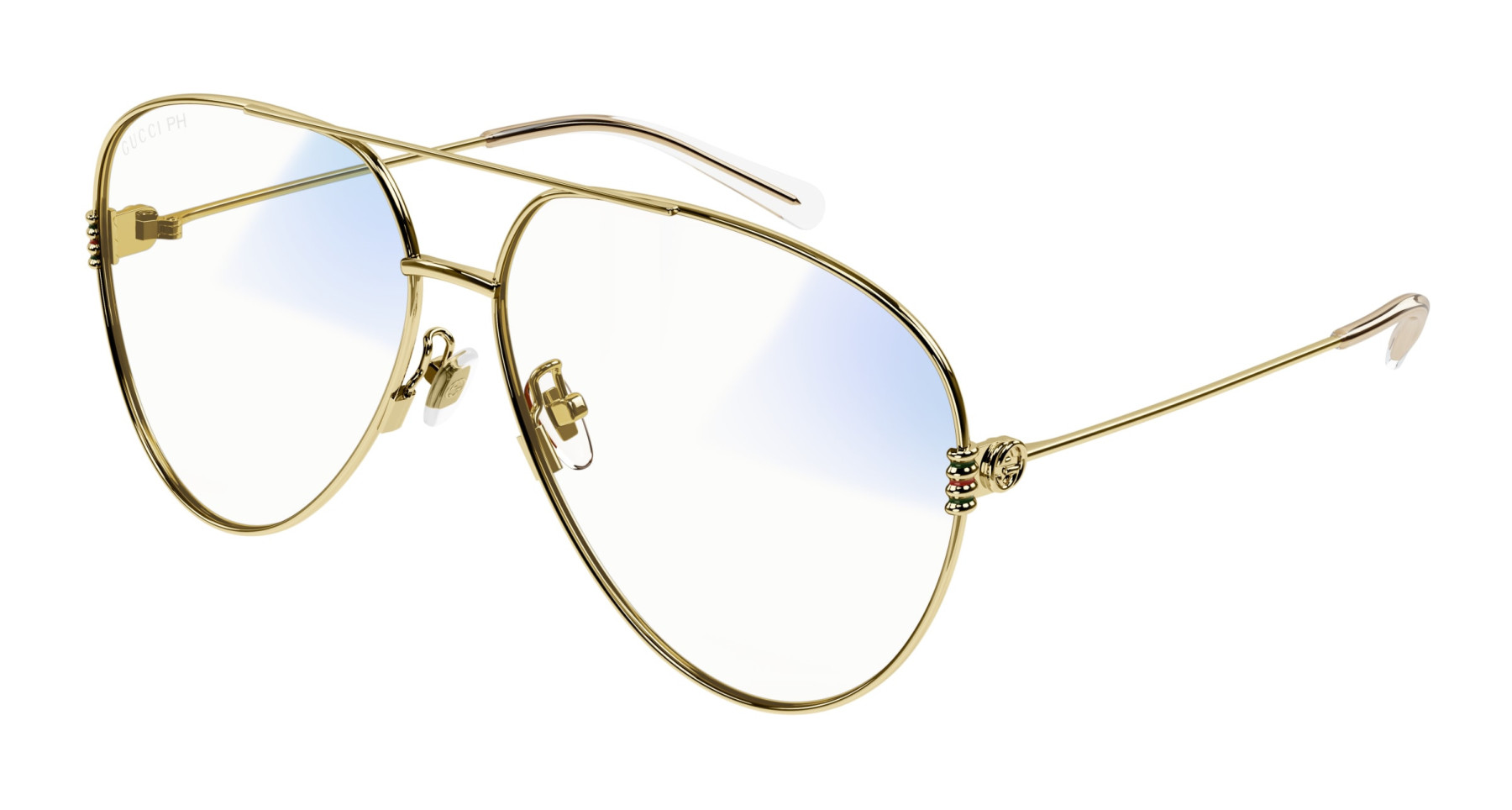 Eyeglasses Gucci GG1280S 001 Gold