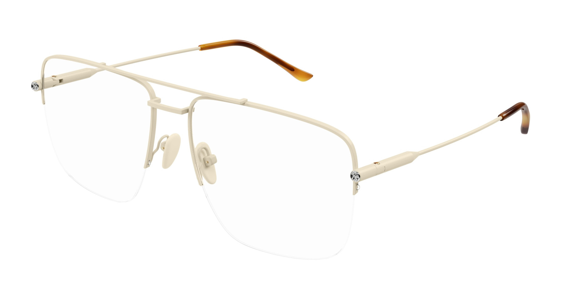 Sunglasses Gucci GG1415O 003 Ivory