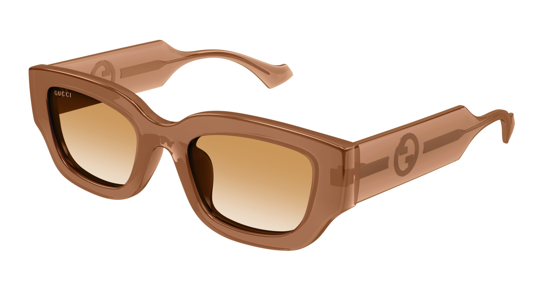 Eyeglasses Gucci GG1558SK 004 Brown