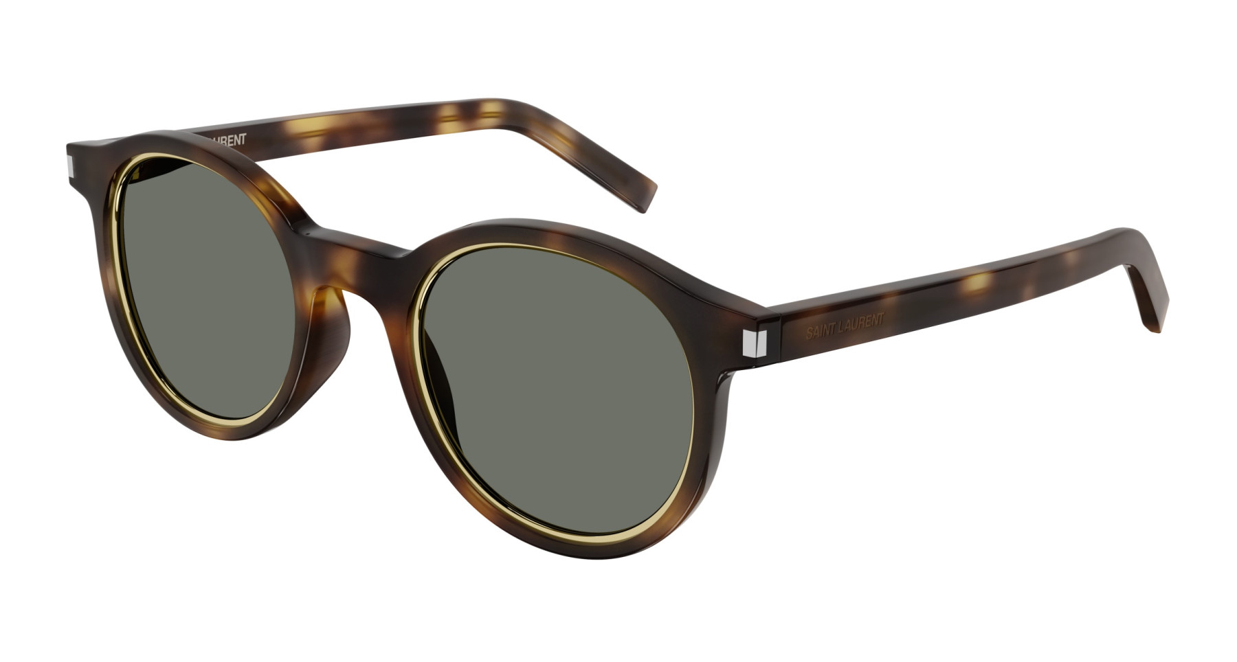 Eyeglasses Saint laurent SL 521 RIM 003 Havana