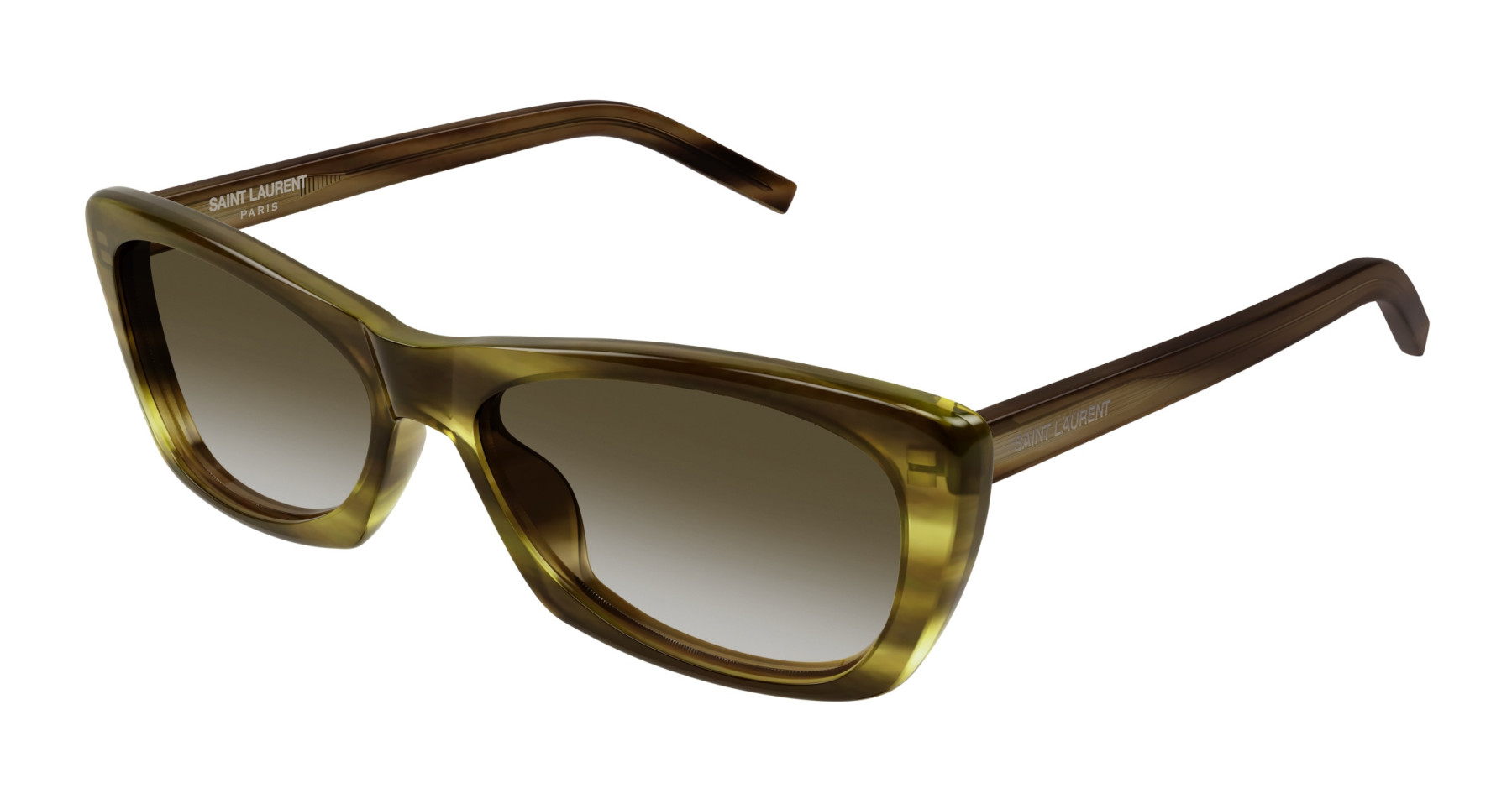 Eyeglasses Saint laurent SL 613 004 Havana