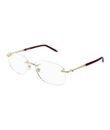 Sunglasses Montblanc MB0071O 006 Gold