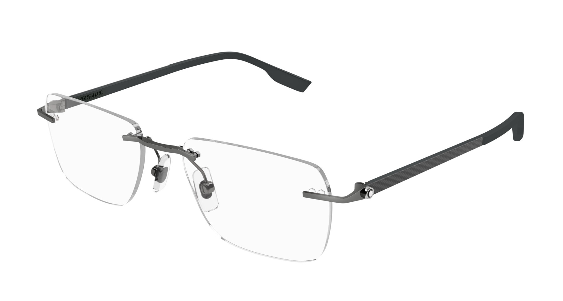 Sunglasses Montblanc MB0185O 003 Ruthenium