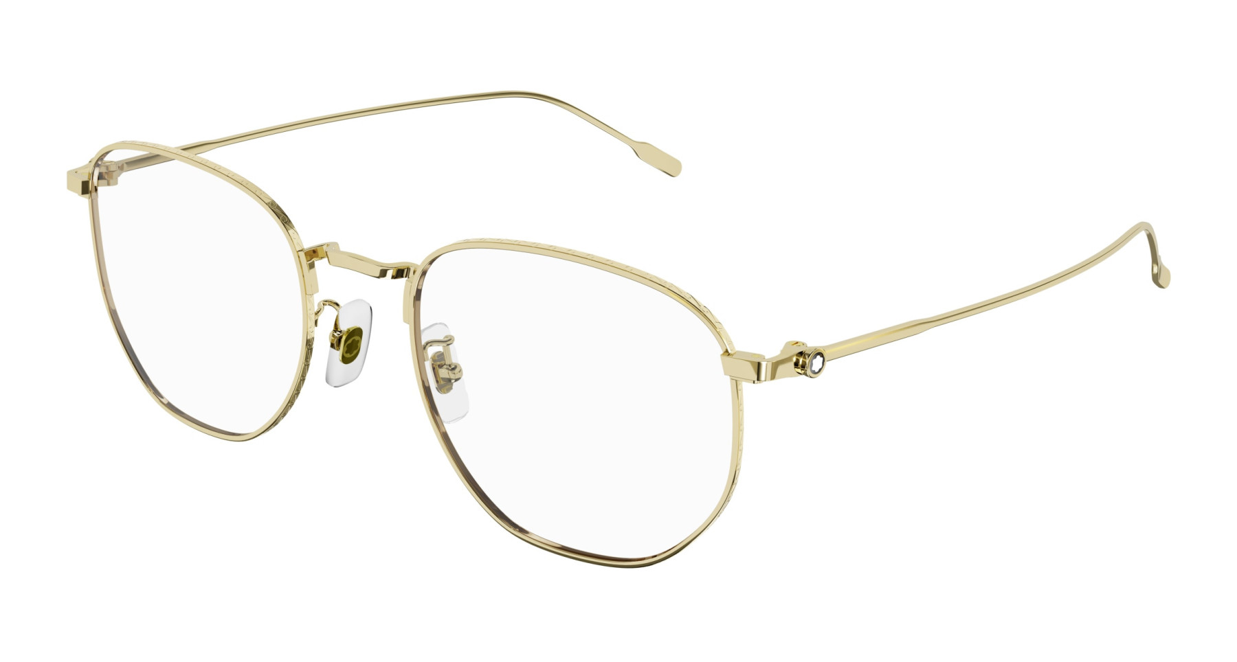 Sunglasses Montblanc MB0213OA 001 Gold