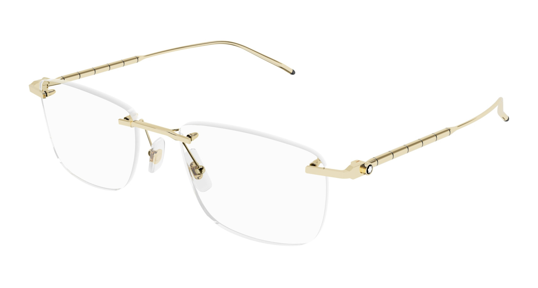 Sunglasses Montblanc MB0215O 001 Gold