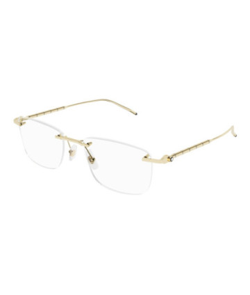 Sunglasses Montblanc MB0215O 001 Gold