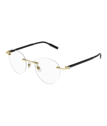 Sunglasses Montblanc MB0224O 001 Gold