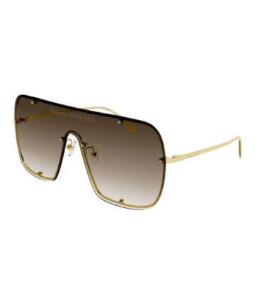 Eyeglasses Alexander mcqueen AM0362S 002 Gold