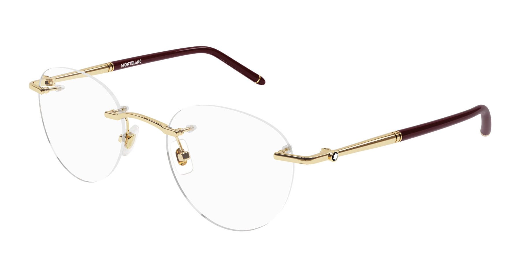 Sunglasses Montblanc MB0244O 003 Gold