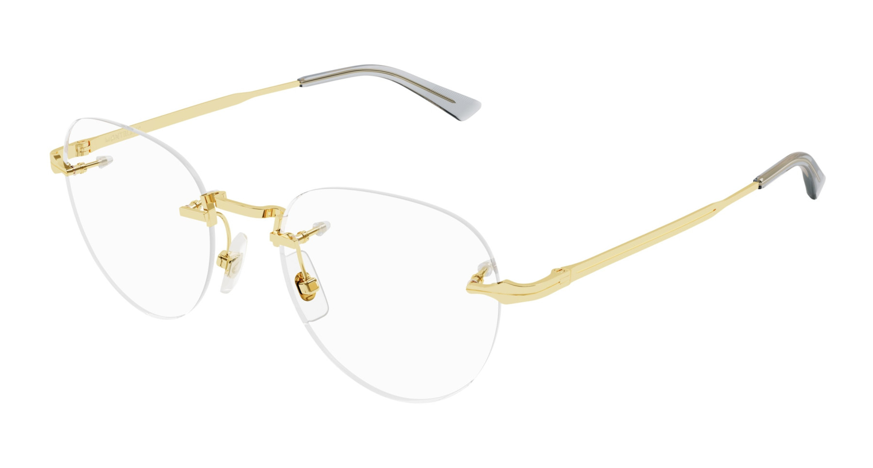 Sunglasses Montblanc MB0268O 001 Gold