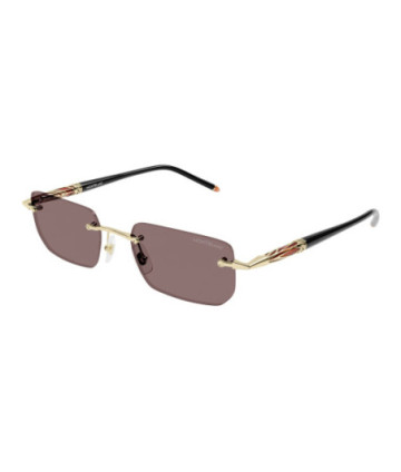 Eyeglasses Montblanc MB0348S 003 Gold