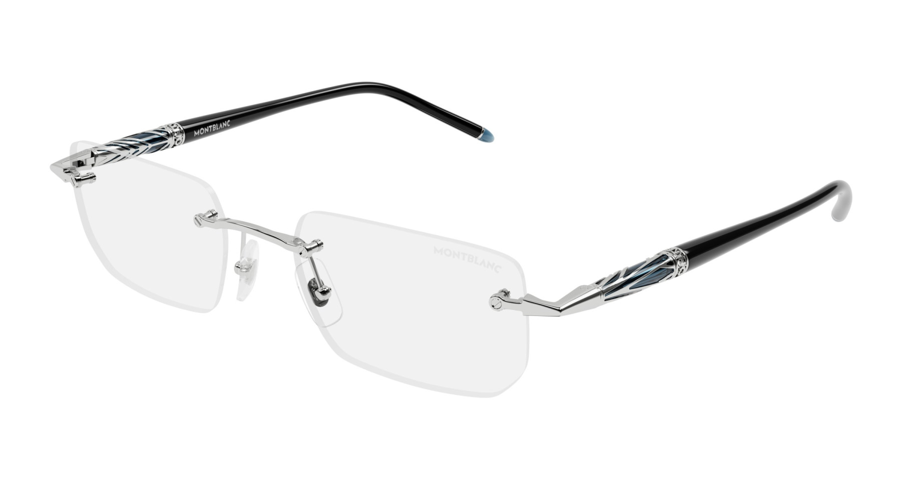 Eyeglasses Montblanc MB0348S 004 Silver